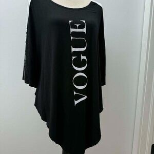 Kokomo Unlimited Vogue OS Top | Fashion Graphic | Never Worn | One Size